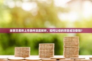 抹茶交易所上币条件深度解析，如何让你的项目成功登陆？