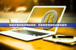 抹茶交易所提示网络异常，交易暂停背后的冷静与应对