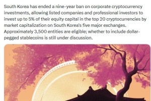 韩国加密货币禁令九年后结束：市场将于2026年发生转变