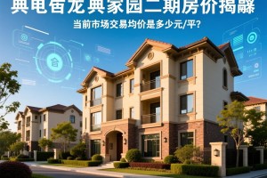 欧典家园二期房价揭秘，当前市场交易均价是多少元/平？