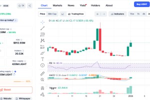 Bitlight 价格飙升：$LIGHT 能否守住涨势还是会遭遇暴跌？