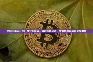比特币美元计价行情分析报告，当前市场动态、关键影响因素与未来展望