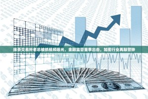 抹茶交易所老总被抓视频曝光，金融监管重拳出击，加密行业再敲警钟