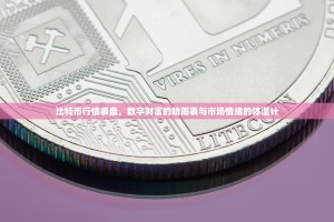 比特币行情表盘，数字财富的晴雨表与市场情绪的体温计