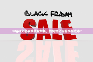 Bitget交易手续费全解析，如何优化你的交易成本？