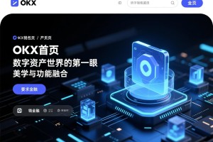OKX钱包首页图片，数字资产世界的第一眼美学与功能融合