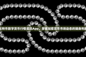 比特币数字货币行情资讯App，掌握加密货币市场动态的随身利器