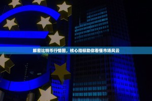 解密比特币行情图，核心指标助你看懂市场风云