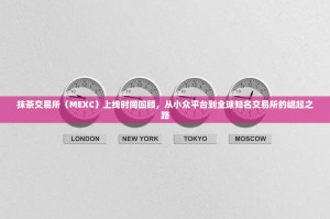 抹茶交易所（MEXC）上线时间回顾，从小众平台到全球知名交易所的崛起之路