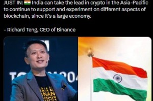 印度加密货币新闻：Teng的支持能否助其登上亚太地区榜首？