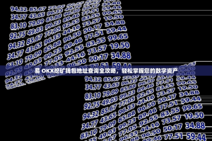 易 OKX挖矿钱包地址查询全攻略，轻松掌握您的数字资产