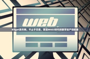 Bitget真币网，不止于交易，更是Web3时代的数字资产领航者