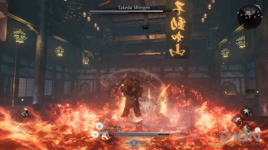 《仁王3》Boss武田信玄战斗实机公开！8分钟的激战